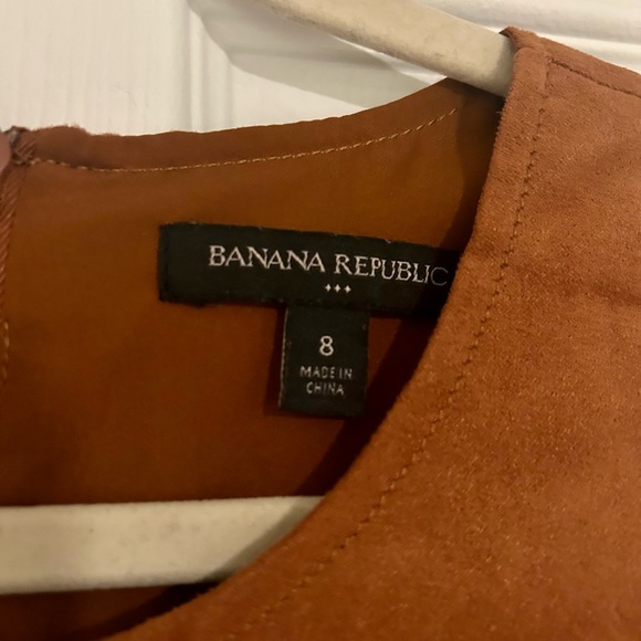 Banana Republic - Suede dress - Size 8 - Picture 3 of 6